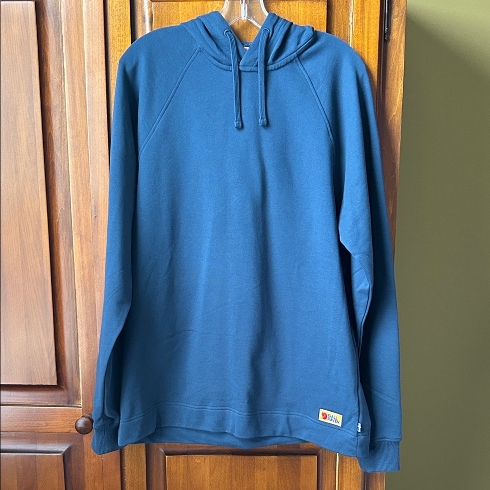 Men’s Fjallraven Storm Blue Vardag Hoodie